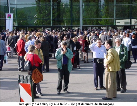 Le pot du maire de Besançon