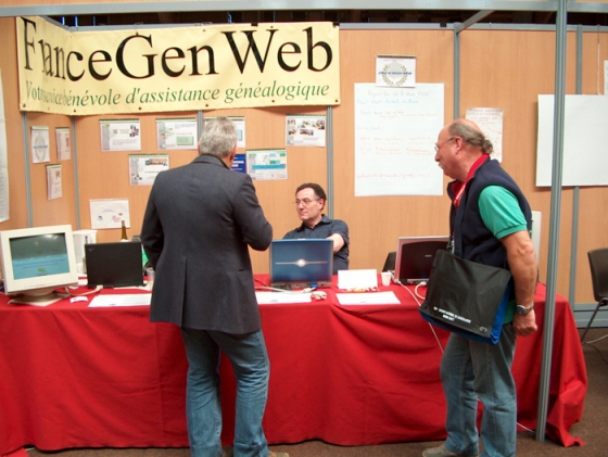 Robert et 2 gentils organisateurs du Congrès