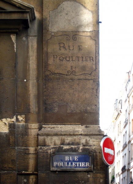 Fichier:Rue Poulletier - Rue Poultier, Paris 4.jpg