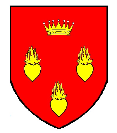 Saint-Quentin ou Saint-Quintin (3ème version, armes de prétention)
