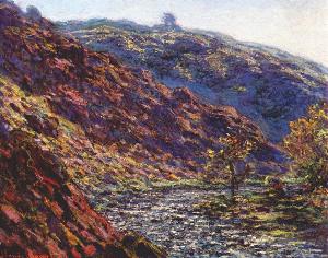 Les gorges de la Creuse par Claude Monnet