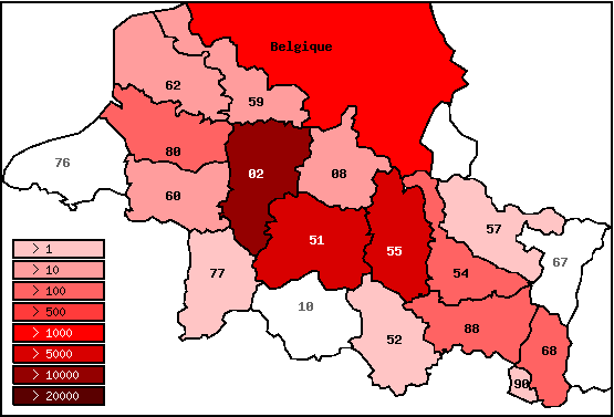 carte de france